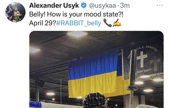 Usyk with a new appeal to Tyson Fury