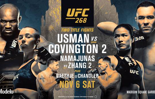 UFC 268: Усман – Ковингтон 2. Прямая трансляция, где смотреть онлайн
