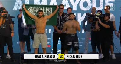 ¿A qué hora es Ziyad Almaayouf vs Michal Bulik esta noche? Ringwalks, horario, enlaces de streaming