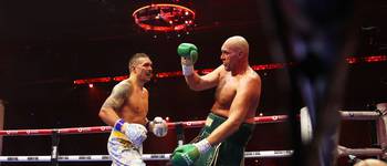 El combate entre Usyk y Fury en imágenes