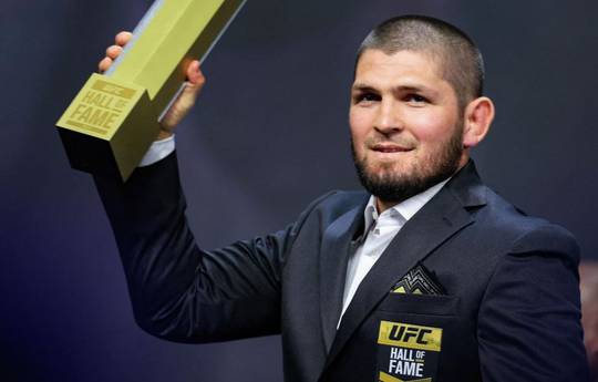 Khabib named the most talented fighter in his team
