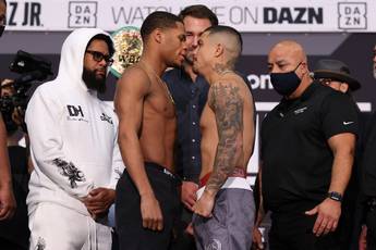 Haney and Diaz make weight