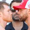 Alvarez and Saunders make weight 11