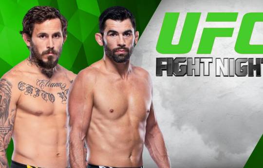 UFC en ESPN 41. Cruz vs. Vera: Enlaces de transmisión