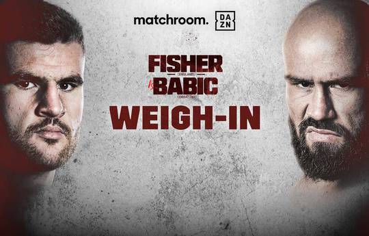 How to watch the Johnny Fisher vs Alen Babic weigh in: Date, time, live stream