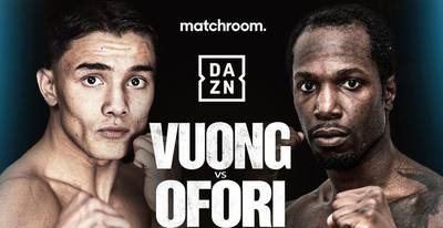 Cameron Vuong vs Jeff Ofori - Fecha, hora de inicio, Fight Card, Ubicación