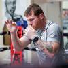 Saul Alvarez held an open training session 44