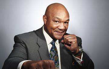 Foreman responded to the words that he beat stronger than Wilder