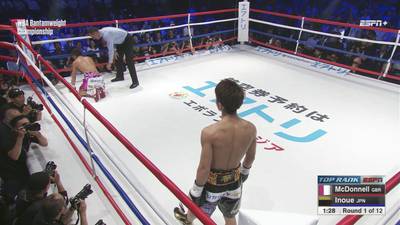 Inoe destroys McDonnell in 1st