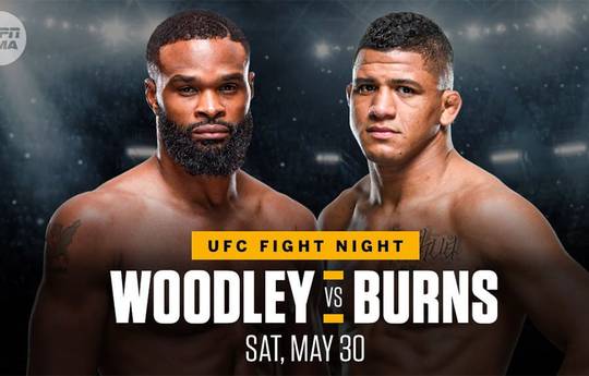 Woodley vs Burns fight is announced officially