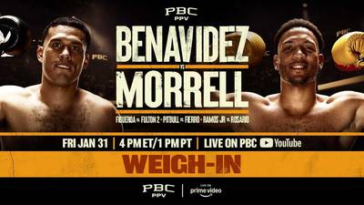 Comment regarder la pesée de David Benavidez vs David Morrell : Date, heure, retransmission en direct