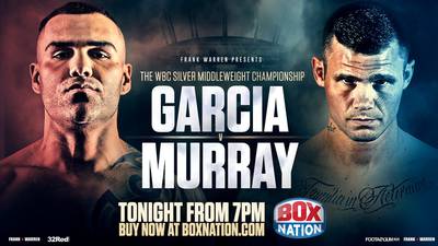 Murray vs Garcia. Where to watch live