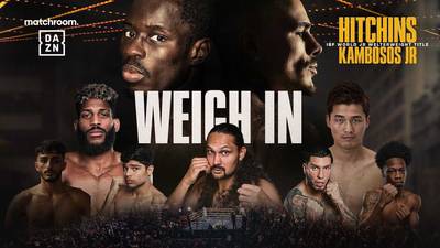 How to watch the Richardson Hitchins vs George Kambosos Jr. weigh in: Date, time, live stream