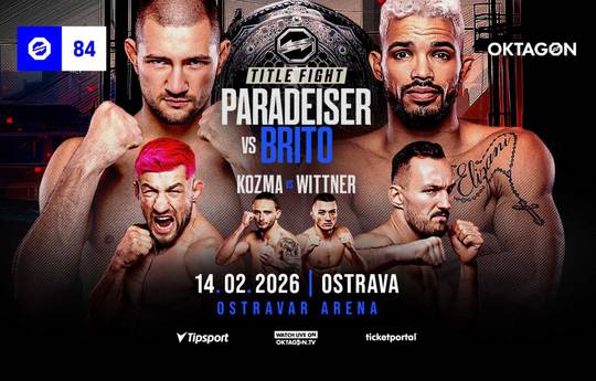 OKTAGON 84: Paradeiser vs Brito - Datum, Startzeit, Kampfkarte, Ort
