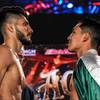 What time is the George Acosta vs Rene Tellez Giron fight tonight? Start time, ring walks, running order