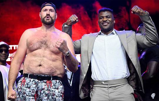 Fury's contract with Ngannou doesn't have a rematch clause