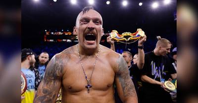 Der ukrainische Held Oleksandr Usyk trifft Präsident Zelensky: "Wir werden nie vergessen"