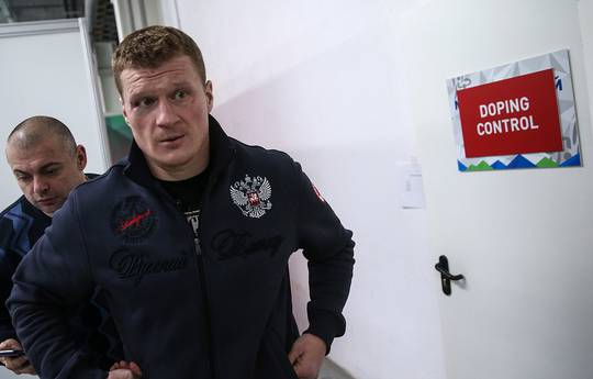 Ryabinsky: Povetkin undergoes a rigorous doping control procedure, his tests are clean