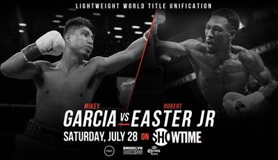 Garcia vs Easter Jr. Where to watch live