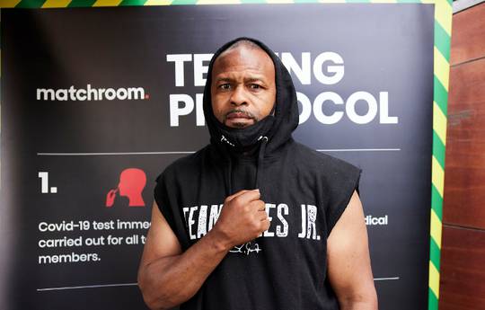 Roy Jones is about to return to the pro ring