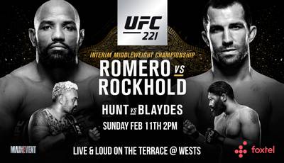 UFC 221: Romero - Rockhold. Live, where to watch online