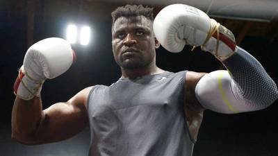 Ngannou: Ik hoorde dat Joshua een zwakke kin heeft