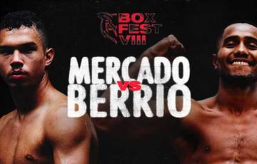 Ernesto Mercado vs Deiner Berrio - Data, hora de início, cartão de combate, local