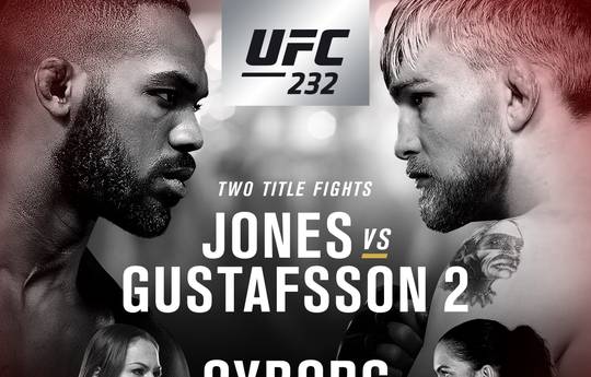 UFC 232: predictions and betting odds
