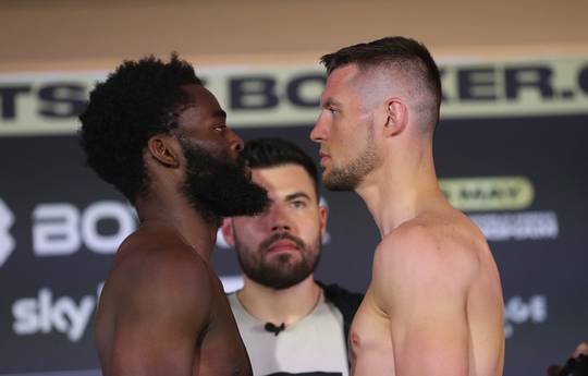 Buatsi and Stepin passed the weigh-in