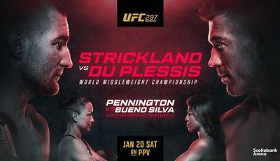 Du Plessis defeats Strickland and other UFC 297 results