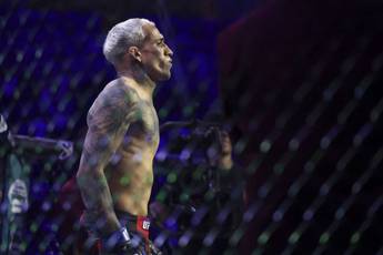 Oliveira cried after the loss to Topuria
