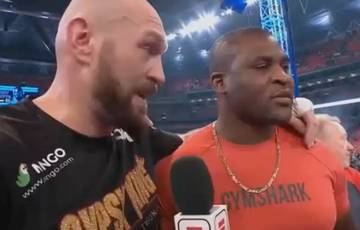 Fury hints at possible fight with Ngannou