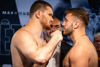 What time is Arslanbek Makhmudov vs Miljan Rovcanin tonight? Ringwalks, schedule, streaming links