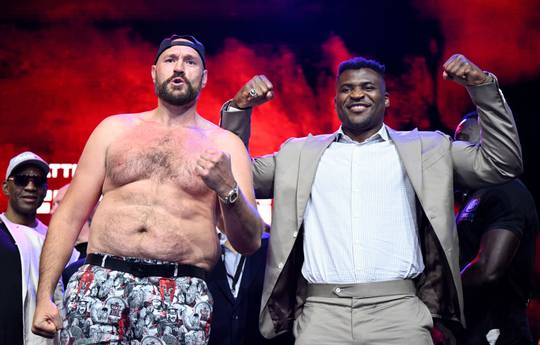 Fury named Ngannou's fee for their upcoming fight