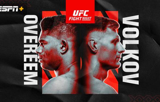 UFC Fight Night 184: Оверим – Волков. Прямая трансляция, где смотреть онлайн