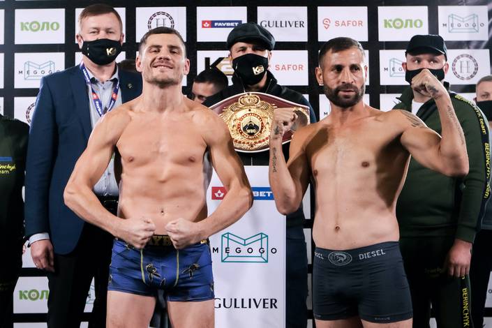 Berinchyk and Simion make weight