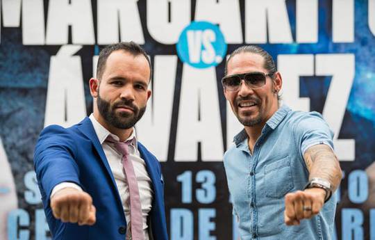 Antonio Margarito and Ramon Alvarez faced off at the kick-off press conference