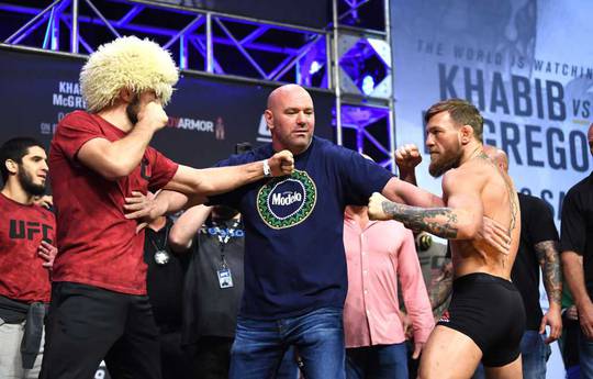 "The media criticized me mercilessly." White recalled the promotion of the fight Khabib - McGregor