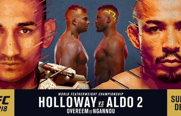 UFC 218: Холлоуэй – Альдо. Прямая трансляция, где смотреть онлайн