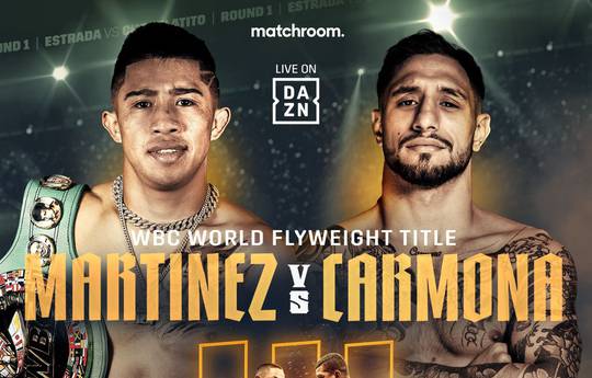 Martinez-Garmona am 3. Dezember im Kampf um den WBC-Titel