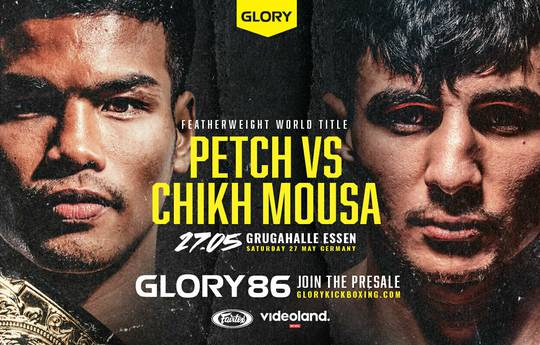 Glory 86. Petchponamrung - Chick Musa: the whole card of the event