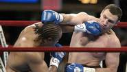 Vitali Klitschko - Kirk Johnson. Fight on December 6th, 2003 at Madison Square Garden