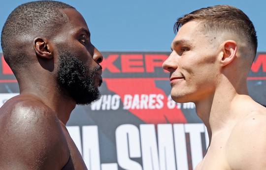 Okoli and Billam-Smith made weight