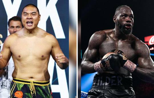 Zhilei Zhang überbringt Deontay Wilder nach seinem KO-Sieg eine deutliche Botschaft: "Die Division braucht dich noch immer".