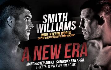 Smith-Williams is now for the WBO interim title