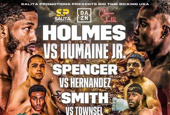 Ardreal Holmes vs Edwine Humaine Jr Undercard - Full Fight Card List, Schedule, Running Order