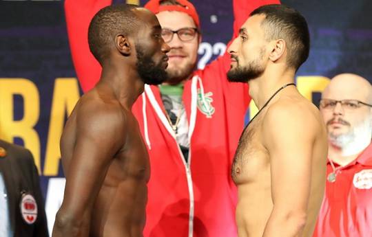 Crawford-Avanesyan. Photos from the weigh-in