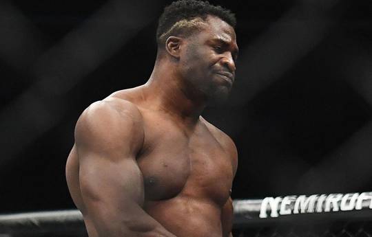 Ngannou not satisfied with the terms of the new contract from the UFC