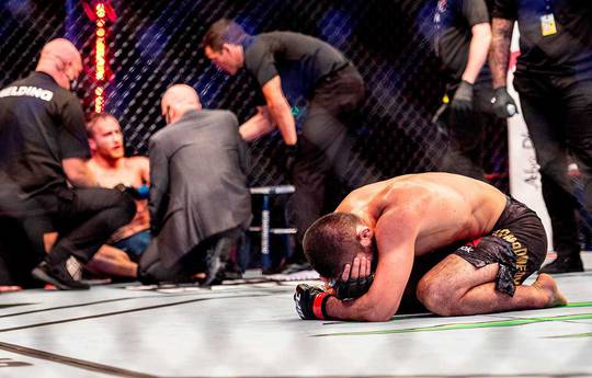 Gaethje revealed what he told Khabib after his retirement announcement