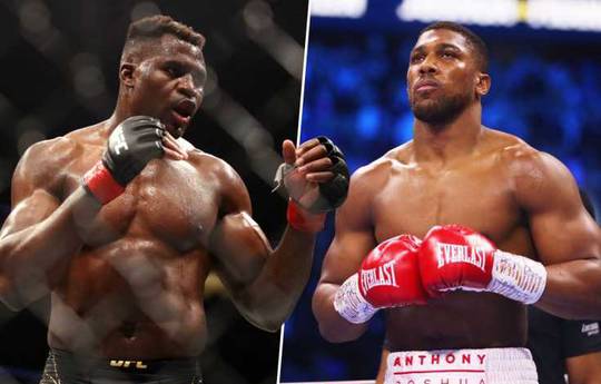 Ngannou's coach predicts early victory over Joshua